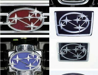История логотипов Subaru
