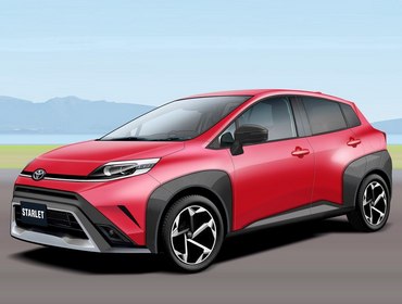 Toyota Starlet предполагаемый дизайн