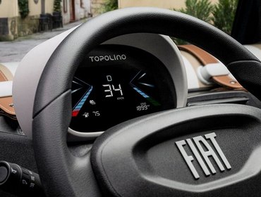 Fiat Topolino с новым цветом Corallo