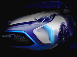 Осветленное изображение Toyota Hybrid-R