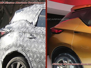 Сравнение Nissan Murano 2015 и концепта Resonance